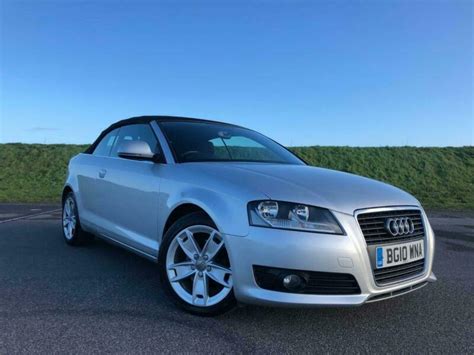 2010 Audi A3 Cabriolet 20 Tdi Sport S Tronic 2dr Auto Convertible