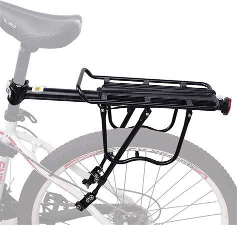 Xpork Alloy Bike Cargo Racks Bicycle Rear Pannier Rack Mountain Carrier