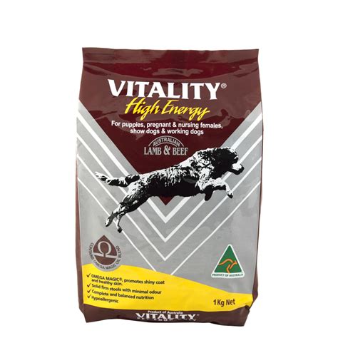 Vitality dog food products that you can find here are not just nutritious but are also tasty enough to rock your pet's taste buds. Vitality Lamb & Beef Dog Food - CCPI