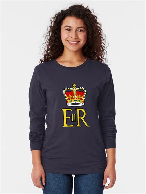 Elizabeth Ii Er Crown Uk Monarch God Save The Queen T Shirt By