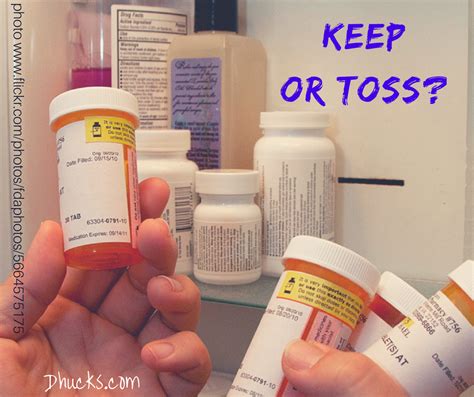 Expired Medication Keep Or Toss