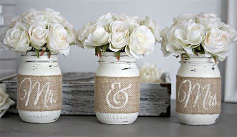 39 Mason Jar Wedding Centerpieces For Every Wedding Chicwedd