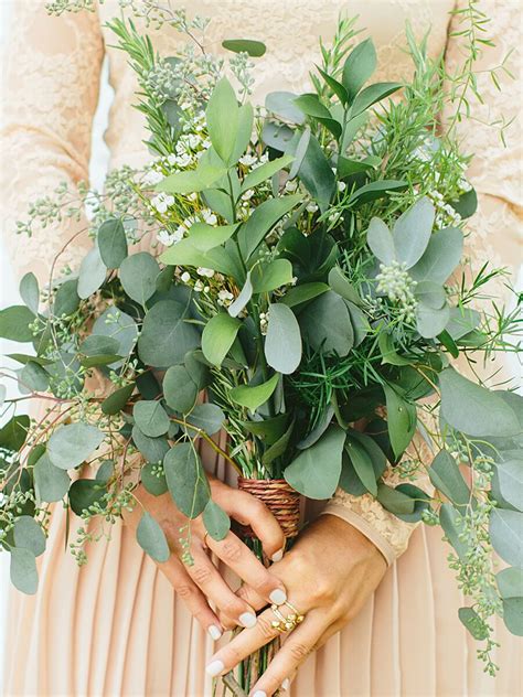 Peonies, lillies, roses, oh my! The Prettiest Greenery Bouquets We've Ever Seen