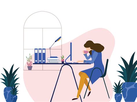 Working Girl By Amal On Dribbble