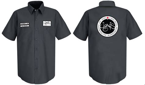 Chaos Brewery Style Work Shirts Chaos Brew Club