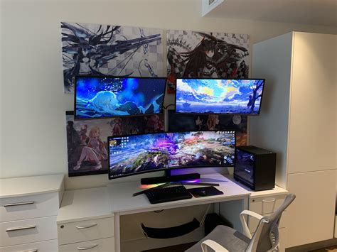 Just Finished My New Gaming Setup Decided To Join The Ultrawide