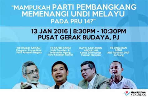 Just think of the time before mahathir joined ph. Mampukah PAKATAN HARAPAN Memenangi Undi Melayu Pada PRU 14 ...