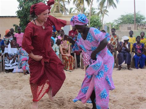 Senegalese Sabar Party Happy Dancers In The Sand Hey No Pic Of