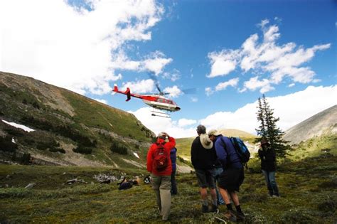 Heli Hiking Banff Canmore In Canadian Rockies
