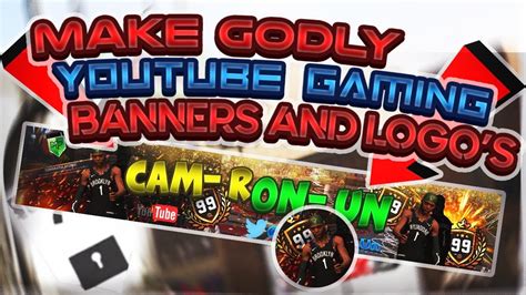 How To Make Youtube Gaming Banners Nba 2k19 2k20 And Other Games