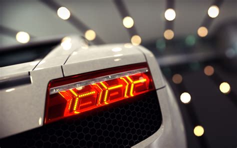 Awesome Car Tail Light Wallpaper