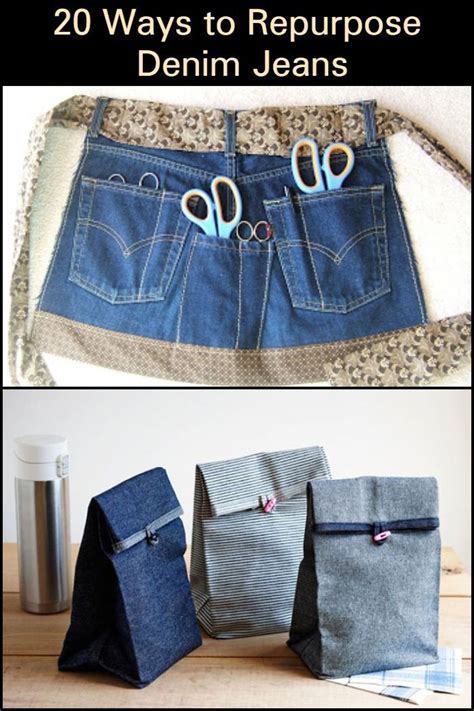 Ways To Repurpose Denim Jeans Craft Projects For Every Fan
