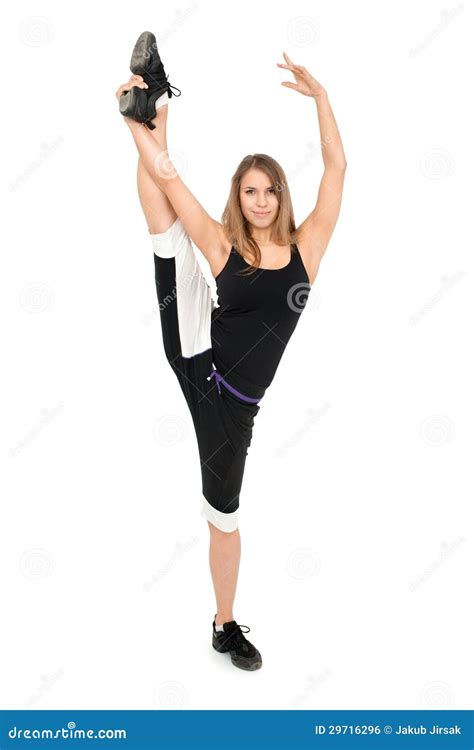 Freestyle Woman Dancer Stock Photo Image Of Limber Enjoy 29716296