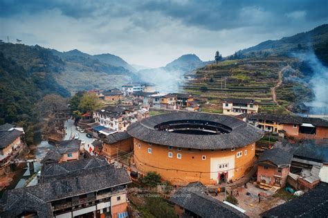 Village Fujian China Songquan Photography