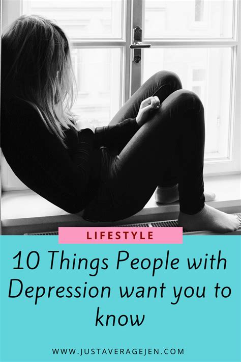 People With Depression Want You To Know These Important Things