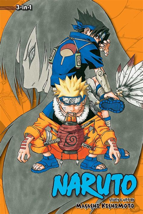Manga Reviews The 2000s Naruto 3 In 1 Omnibus Vol 3 Volumes 7 9