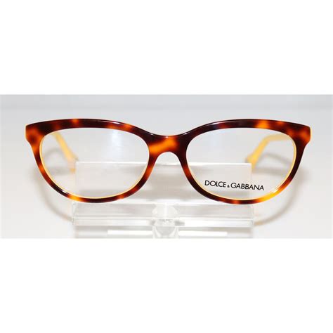dolce and gabbana dd 1245 2606 yellow with tortoise eyeglasses
