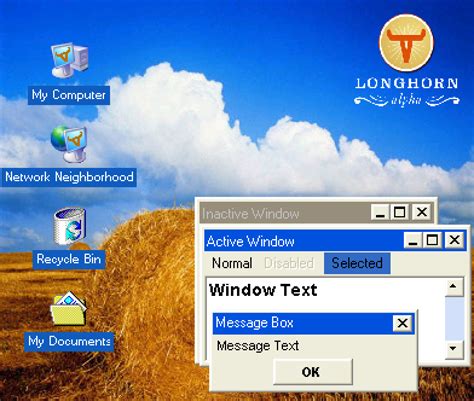 Microsoft Windows Longhorn 2 Computer Themeworld Free Download