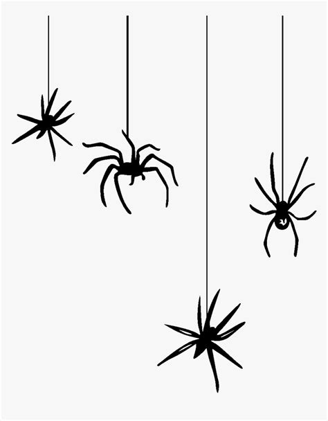 Clip Art Hanging Spider Clip Art Halloween Spider Transparent
