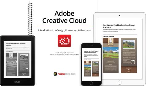Adobe Creative Cloud Training Book Learn The Basics Of Indesign