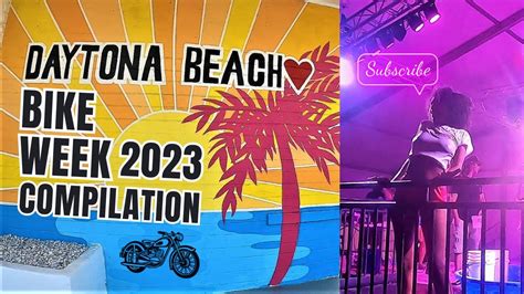 Daytona Bike Week 2023 Compilation 82nd Annual Daytona Beach