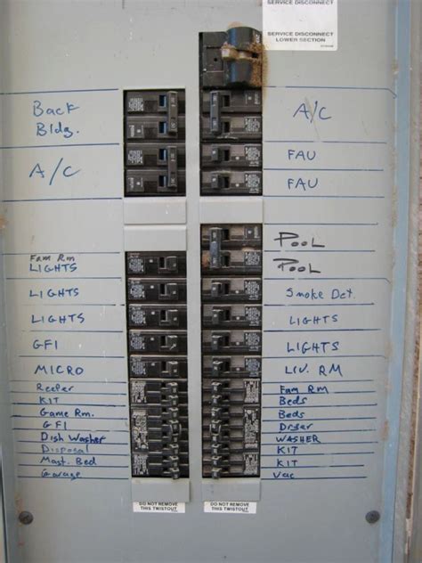 Electrical Panel Labels Elegant Adding A 220 Volt Outlet In Garage