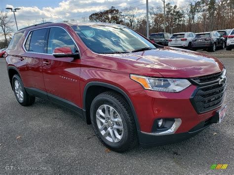 Cajun Red Tintcoat 2019 Chevrolet Traverse Lt Awd Exterior Photo