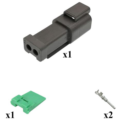 Kit Connecteur DT Series Femelle 2 Voies E003