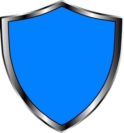 Shield Blue Clip Art Medieval Png Download 558597 Free