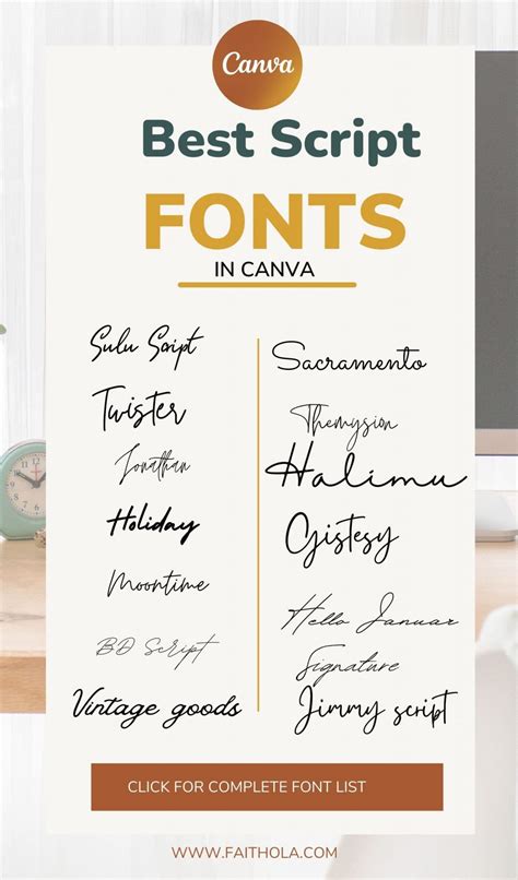 Best Canva Fonts Ultimate Canva Font Guide For Choosing Fonts