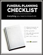 Printable Funeral Planning Checklist Pdf - Customize and Print