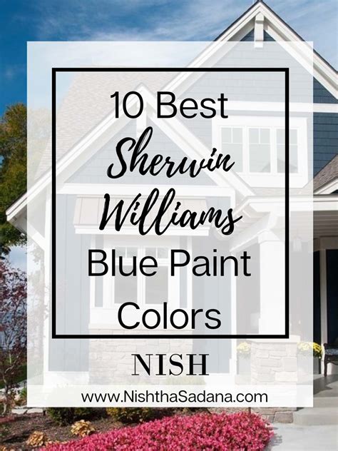 10 Best Sherwin Williams Blue Paint Colors - NISH E-Design