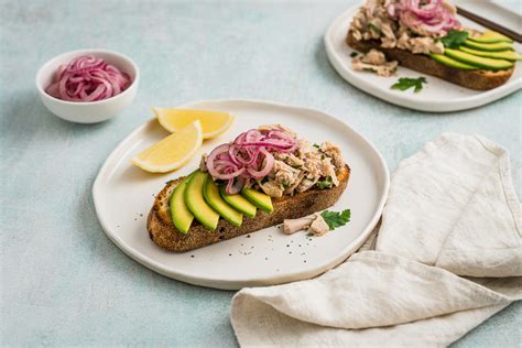 tuna and avocado toast australian avocados