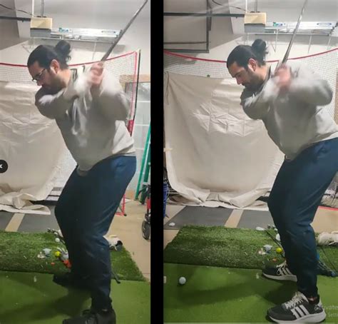 How Does This Happen Swing W Pause At Top Vs Real Swing Instruction And Academy Golfwrx
