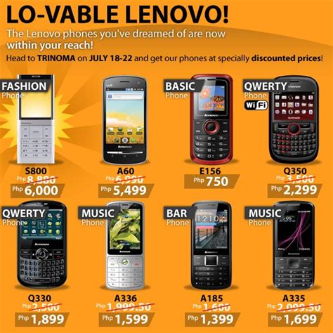 Get alerted when items you love drop in price. Philippine Technology~Discounted Lenovo Mobile Phones