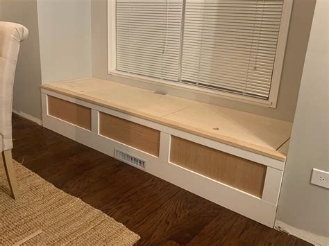How To Build A Window Seat With Hidden Storage Sammy On State 1000