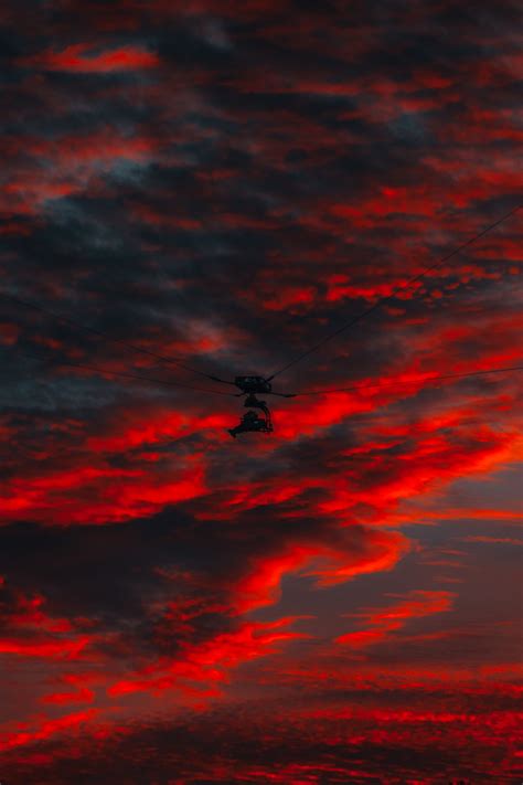 Free Images Afterglow Red Sky At Morning Atmosphere Celestial