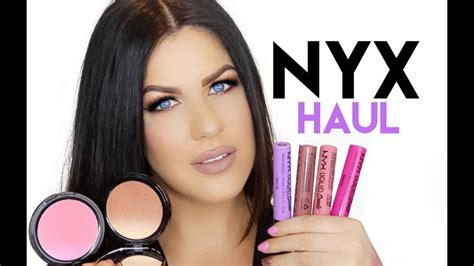 Huge Nyx Cosmetics Haul Affordable Makeup Youtube