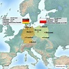 StepMap - Poland and Germany - Landkarte für Deutschland