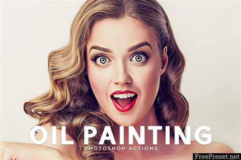 Oil Painting Photoshop Actions Vglwga