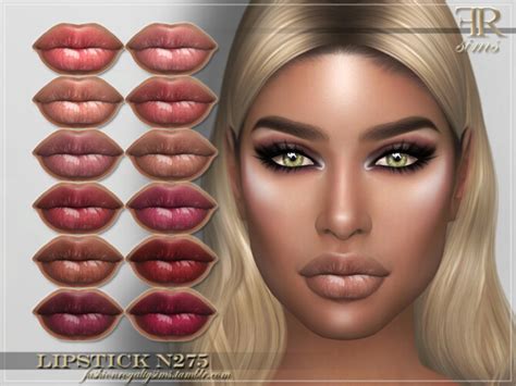Frs Lipstick N275 By Fashionroyaltysims At Tsr Sims 4 Updates