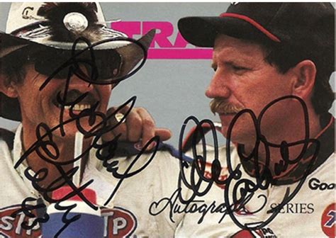 1992 Traks Trading Cards Autograph Series Card A 1 Richard Petty And