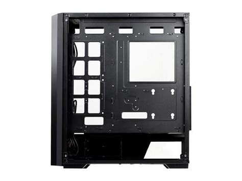 Raijintek Ponos Ms A Mid Tower Case W Tempered Glass