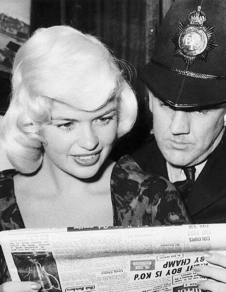 Jayne Mansfield Actress And Sex Symbol Reading The Day Photos Prints