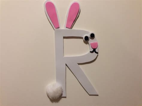 Pin It Make It Animal Alphabet Letter R Rabbit Letter A Crafts