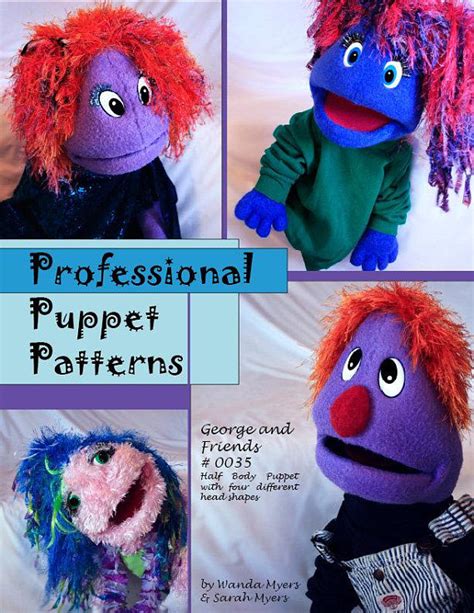 Professional Puppet Patterns Pdf Download English Etsy Puppet
