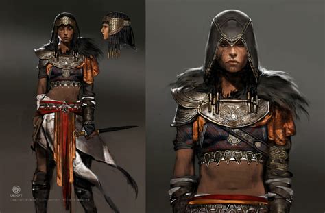 Artstation Assassin S Creed Origins The Hidden Ones Dlc Outfits
