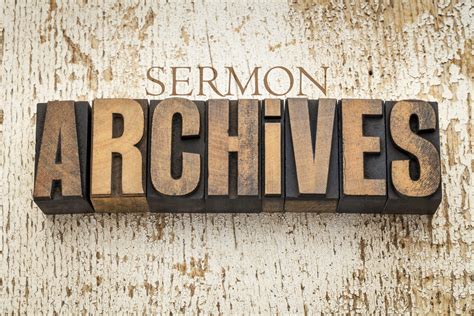 Sermon Archive - Millington Baptist Church
