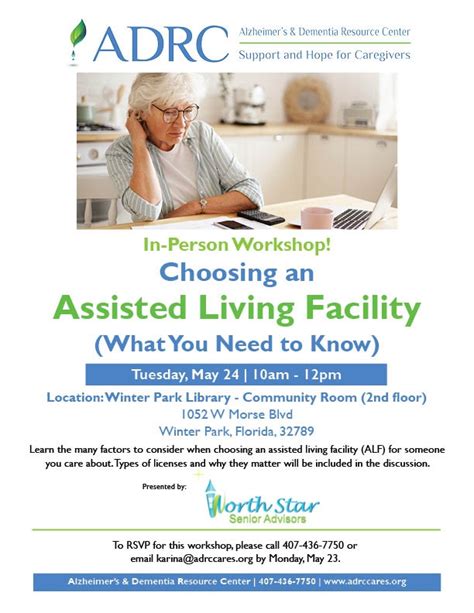 choosing an assisted living facility one senior place