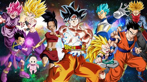 All Saiyans Of Dragon Ball Super By Windyechoes On Deviantart